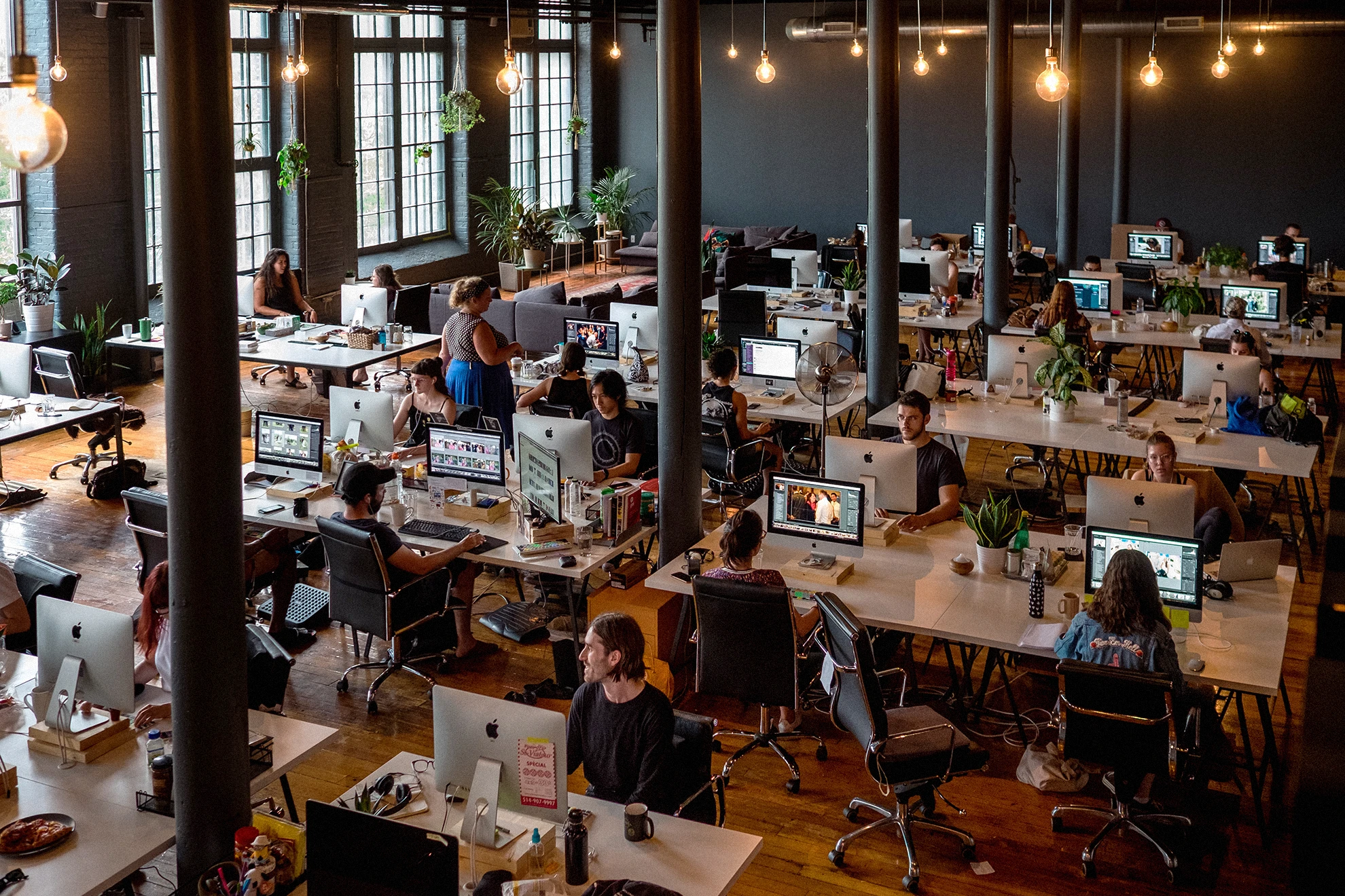 The Image Salon team at work